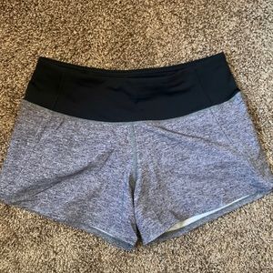 Lululemon Speed Ups Heather Gray 2 2.5”